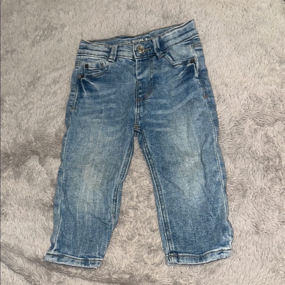Zara Light Blue Denim Jeans